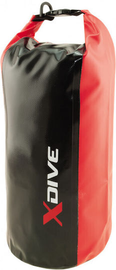 XDive Tube Dry Shoulder Bag 65lt Red