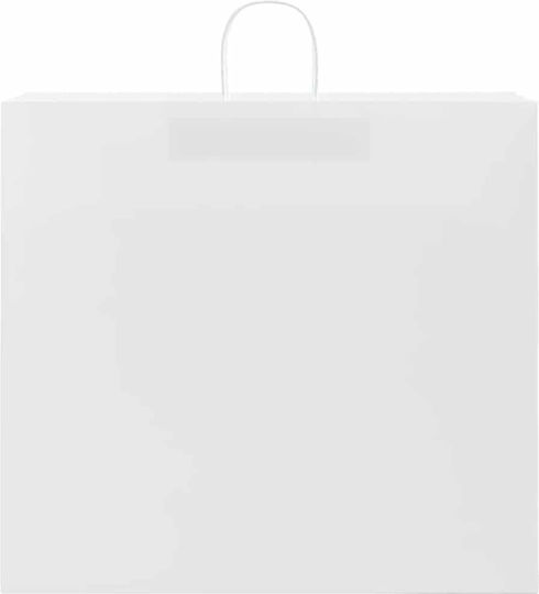 vidaXL Paper Bag for Gift White 54x49x15cm. 250pcs