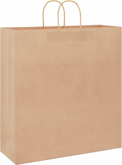 vidaXL Paper Bag for Gift Brown 45x48x17cm. 250pcs