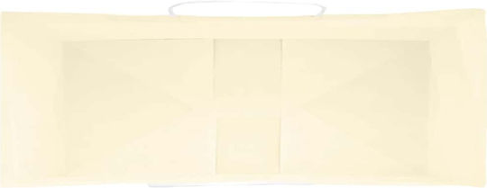 vidaXL Хартиена Чанта за Подарък Жълта 45x48x17см. 50бр