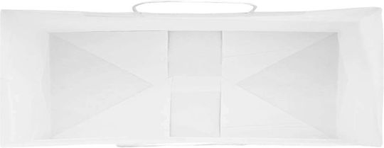 vidaXL Χάρτινη Τσάντα για Δώρο Λευκή 45x48x17εκ. 250τμχ