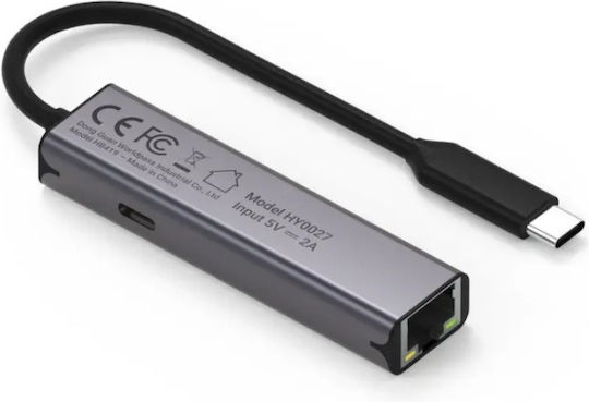 PRO Convertor USB-C masculin în Ethernet feminin 1buc