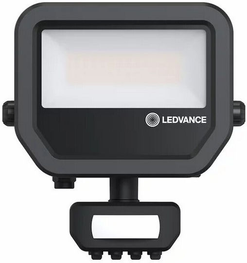 Ledvance Waterproof LED Flood Light 17W Natural White 4000K with Motion Sensor and Photocell IP65