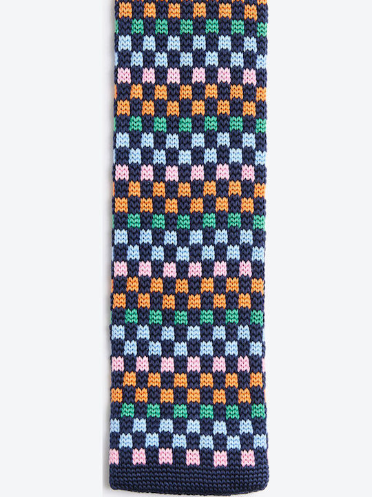 Aristoteli Bitsiani Herren Krawatte Gestrickt Gedruckt in Blau Farbe Aristoteli Bitsiani Herren Krawatte Gestrickt Gedruckt in Blau Farbe