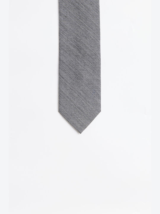 Aristoteli Bitsiani Men's Tie Wool Knitted in Gray Color