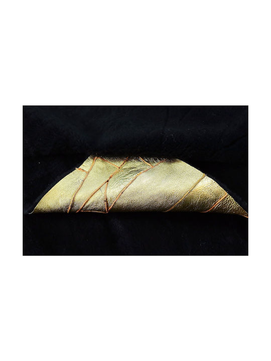 Rug Rectangular Furry Black