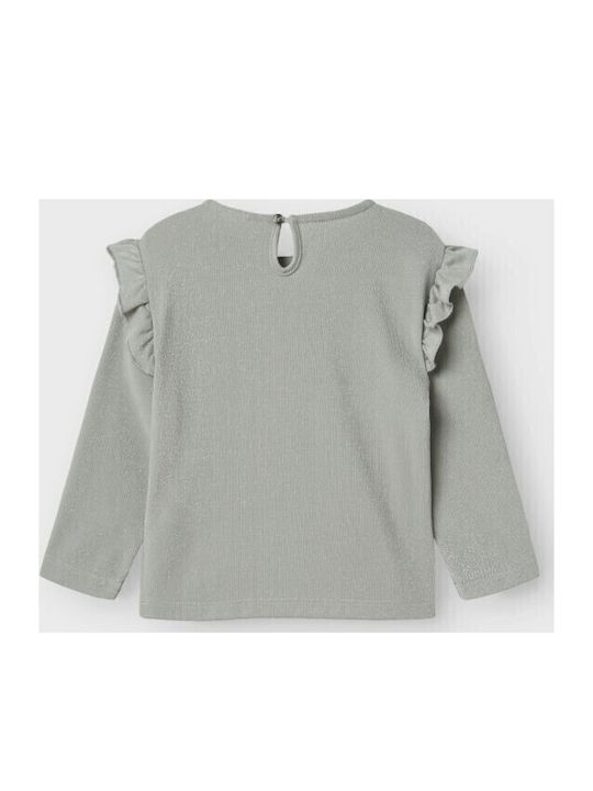 Kids' Shirt Long Sleeve Silver