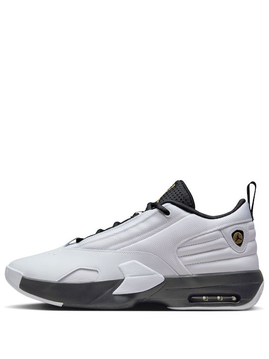 Max Aura 6 Kids Sports Shoes Basketball with Laces White
