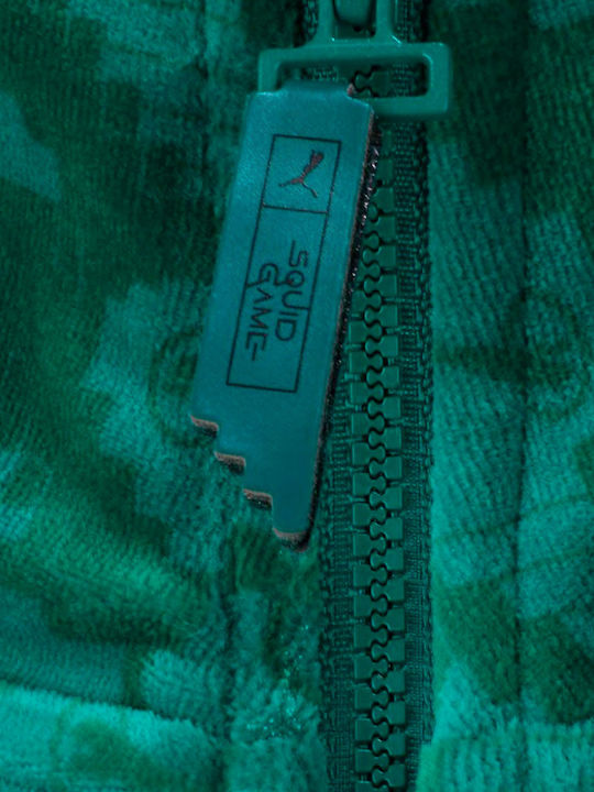 X Squid Game T7 Jacket Green