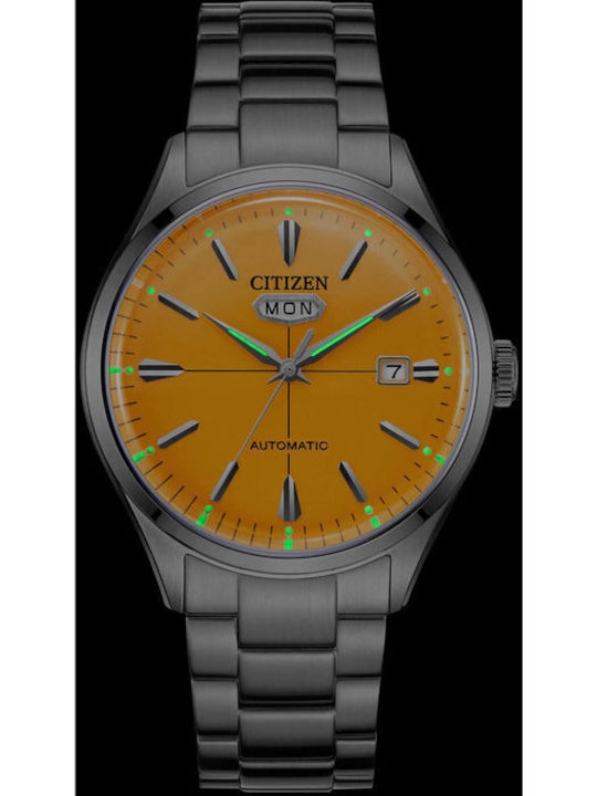 Citizen Men's Watch Automatic with Silver Metal Bracelet