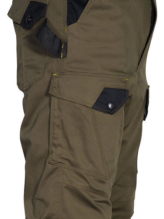 Cofra Nayba Super Stretch Παντελόνι Εργασίας με Επένδυση Brown/Black