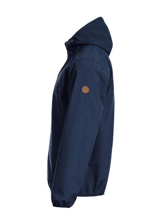 Stenso Wind Work Jacket with Detachable Hood Blue