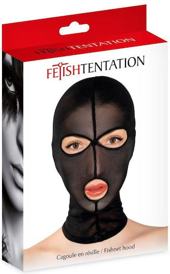 Fetish Tentation BDSM Mask in Black Color