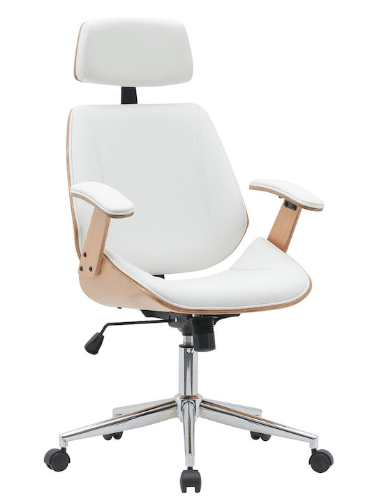Офис Стол White/Natural Milius ArteLibre Офис Стол White/Natural Milius ArteLibre