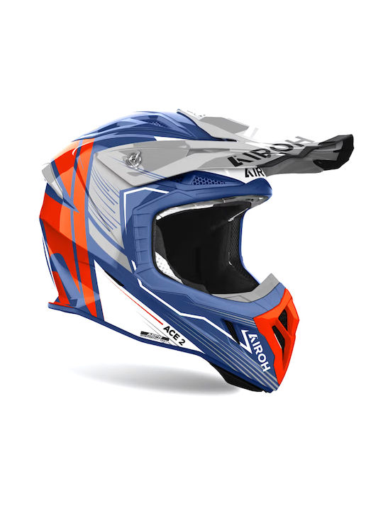 Airoh Ace 2 Engine Gloss/Carbon/fiberglass Motorcycle Helmet Motocross ECE 22.06 1250gr