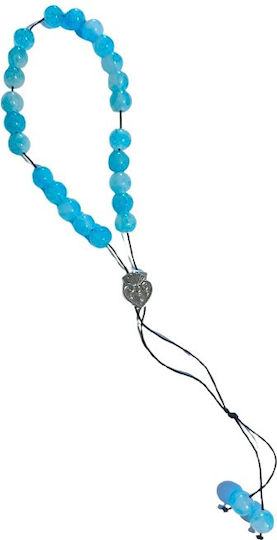 Panora Perle de îngrijorare de lungime 27buc Albastru