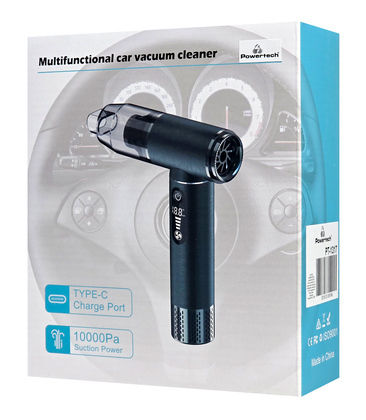 Powertech Powertech Car Handheld Vacuum Dry Vacuuming with Power 75W & Lighter Cable 12V