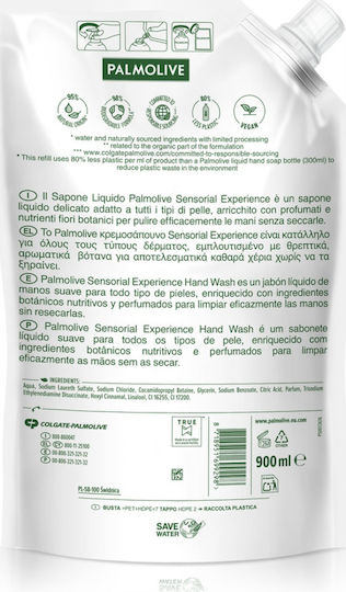 Palmolive Rezerve Săpun Lichid Trandafir & Bujor 900ml