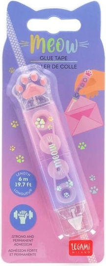 Διάφανη Ταινία Κόλλας Meow 6m/5mm Legami