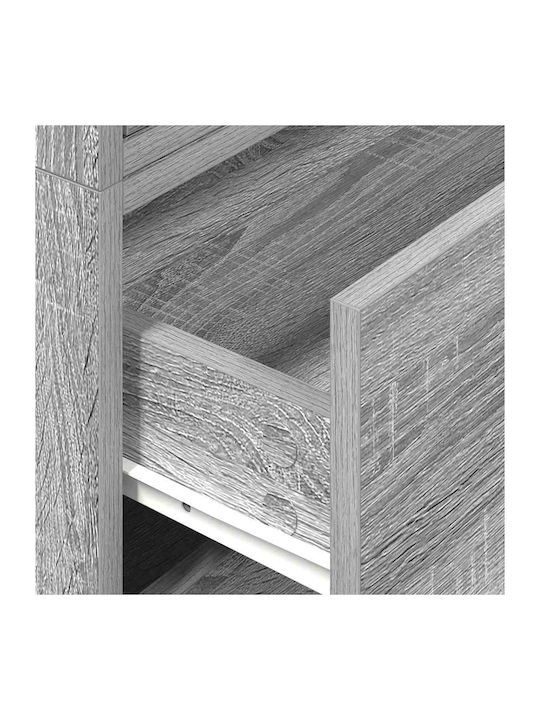 Συρταριέρα Креватокамарас Дървена с 4 чекмеджета Grey Sonoma 60x31x60бр