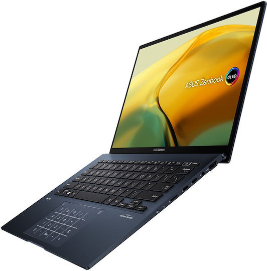 Asus ZenBook 14 UX3402VA-KN590W 14" OLED Touchscreen (i7-13700H/16GB/1TB SSD/W11 Home) Ponder Blue (US Keyboard)