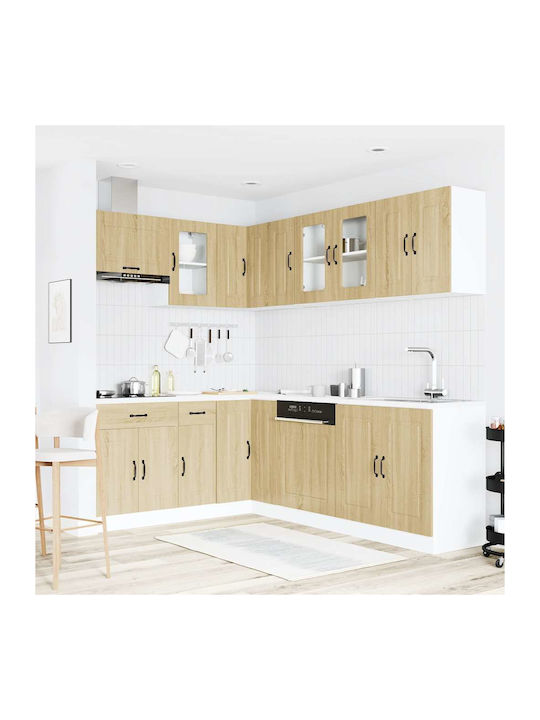 Vidaxl 11-Piece Kitchen Cabinet Set Kalmar Engineered Wood