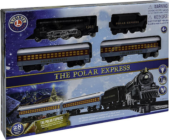 Lionel The Polar Express Mini Train S Σετ με Τρενάκι με Ήχο και Φως για 3+ Ετών