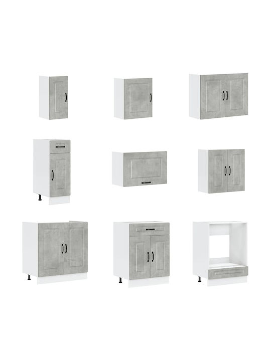 Vidaxl Kitchen Cabinet Set 14 Pieces Kalmar Engineered Wood