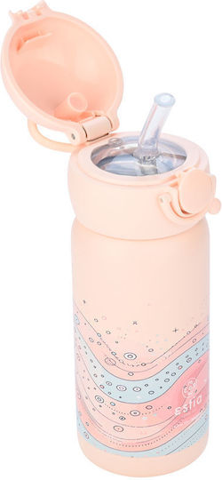 Estia Wonder Bottle Save the Aegean Παιδικό Παγούρι Θερμός Ανοξείδωτο με Καλαμάκι Non Spill Whimsy Wonders 350ml