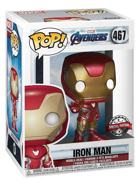 Funko Pop! Marvel: Iron Man Bobble-Head Special Edition