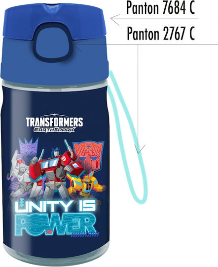Transformers Astra 400ml Bottle Straw
