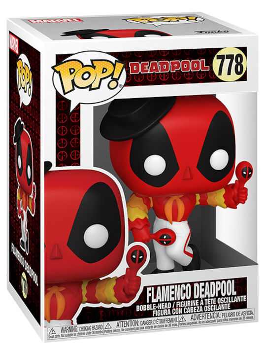 Funko Pop! Movies: Deadpool Flamenco Bobble-Head Funko Pop! Movies: Deadpool Flamenco Bobble-Head