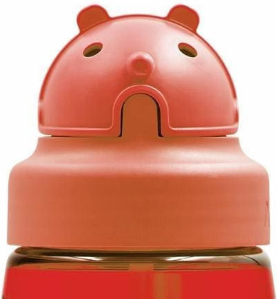 Laken Dinos Love Kinderflasche Dinosaurier Kunststoff mit Strohhalm Auslaufsicher Dinos Love Tritan 0.45ml