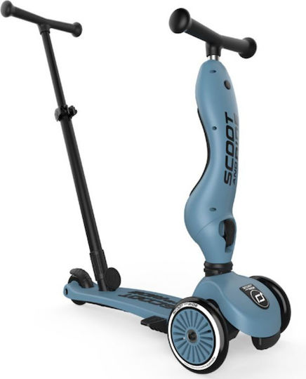 Scoot & Ride Kids Scooter Highwaykick 1 3-Wheel with Seat for 1-5 Years Blue