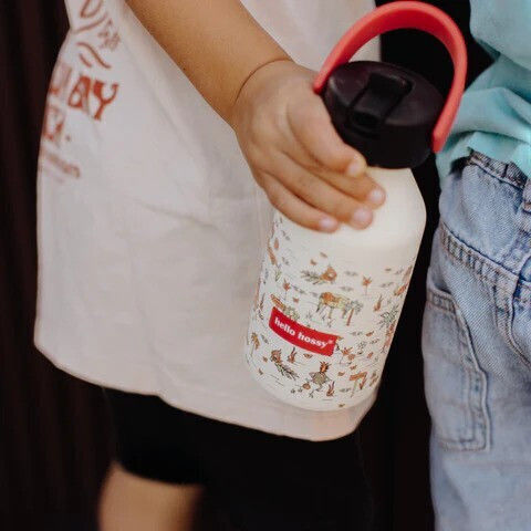 Isothermal Bottle Jungly 350ml Hello Hossy Bot015