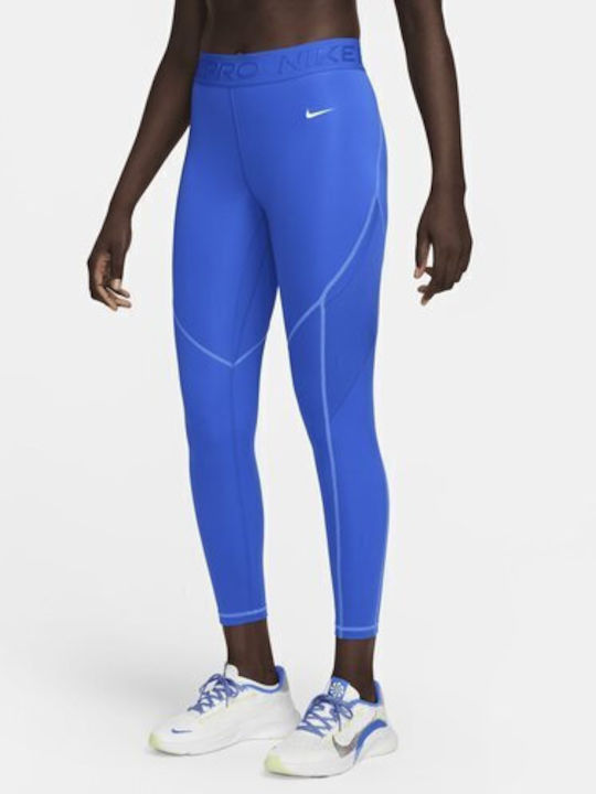 Nike Women's Cropped Training Legging Royal