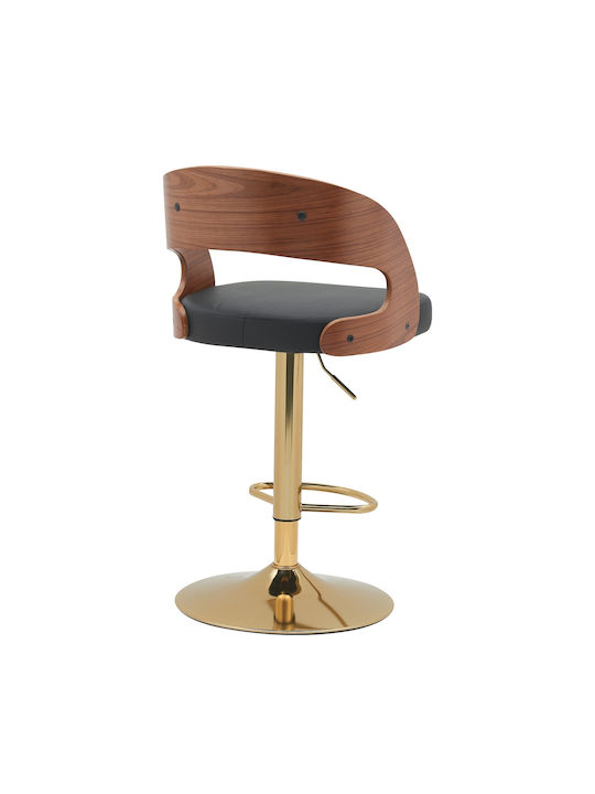 Hocker Bar Hölzernes Sindri Black/Brown 48x49x91cm