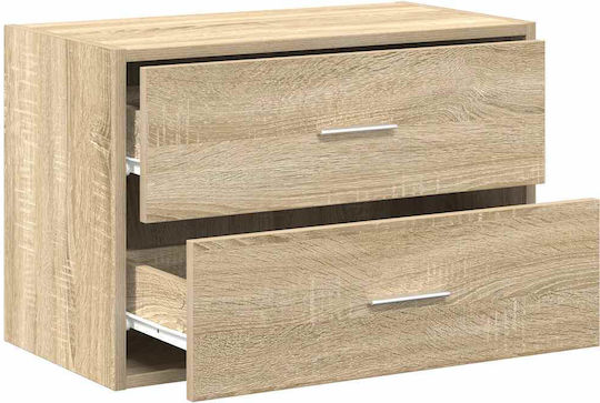 Дървено Чекмедже За Бюро Дъб 60x31x40см