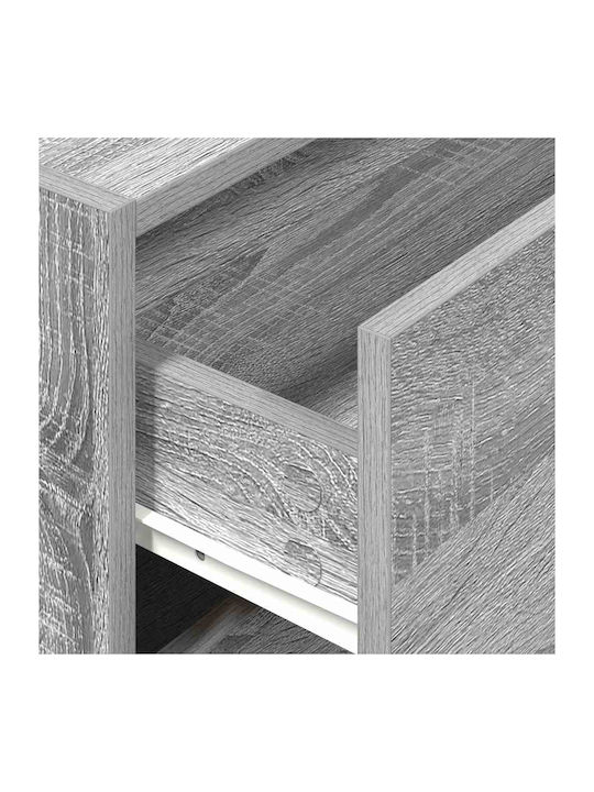 Кабинет Офис Дървено Сива Сонома 60x31x40см