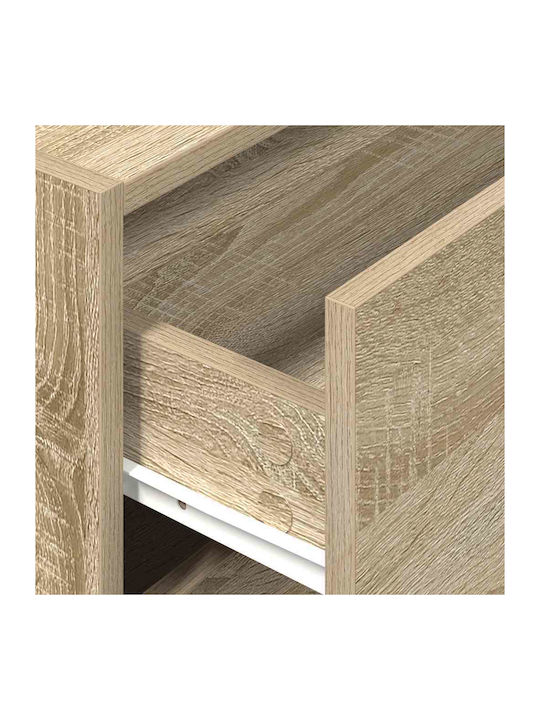 Office Storage Chipboard Cabinet Oaks L60xW31xH40cm
