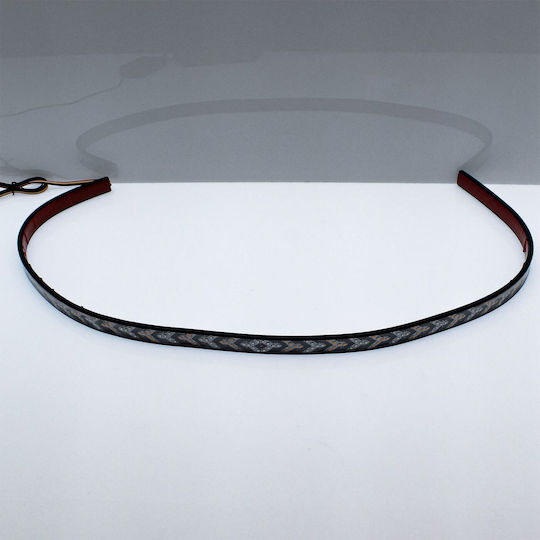 LED Auto-Warnband Blitz-Stopplicht 12V 432 SMD 1,2m Rot Orange OEM