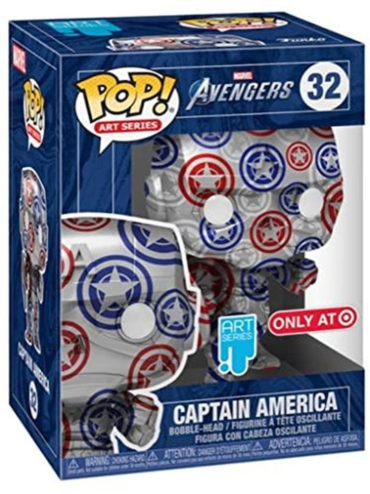 Funko Pop! Marvel: Captain America Bobble-Head Special Edition