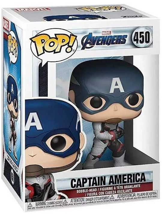 Funko Pop! Marvel: Captain America Bobble-Head