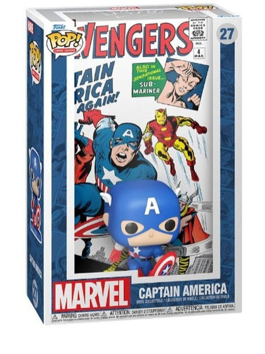 Funko Pop! Comic Covers: Avengers - Captain America 27
