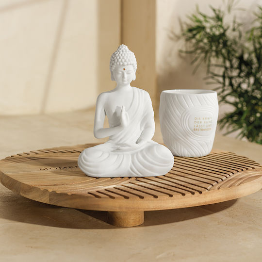 Фигура на Буда от порцелан Raeder Zen Spirit