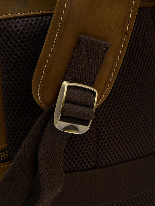 Jolar Backpack Αδιάβροχο 15lt Καφέ