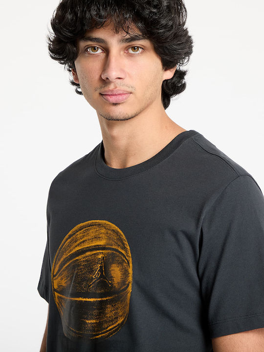 T-shirt Off Noir, Smoke Grey