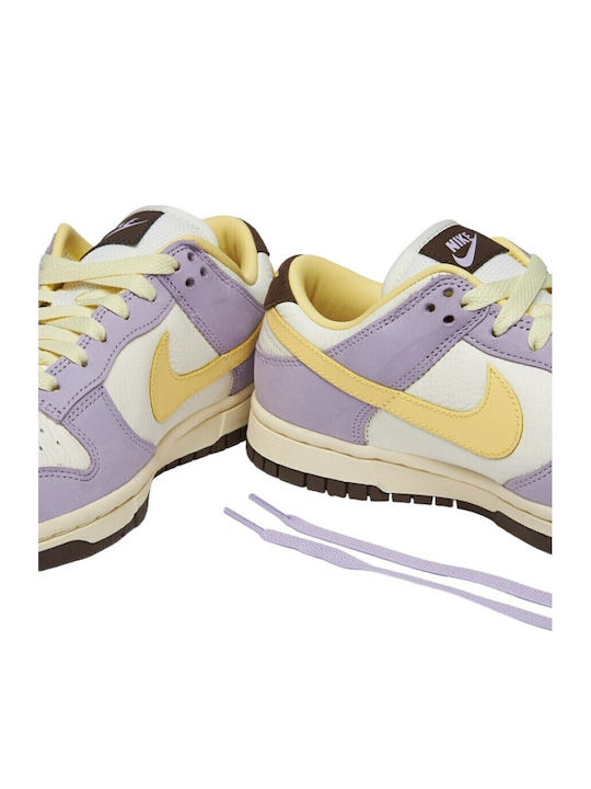 Dunk Cu Talpă Joasă PRM Adidași Pentru Femei Lilac Bloom / Soft Galben-sail