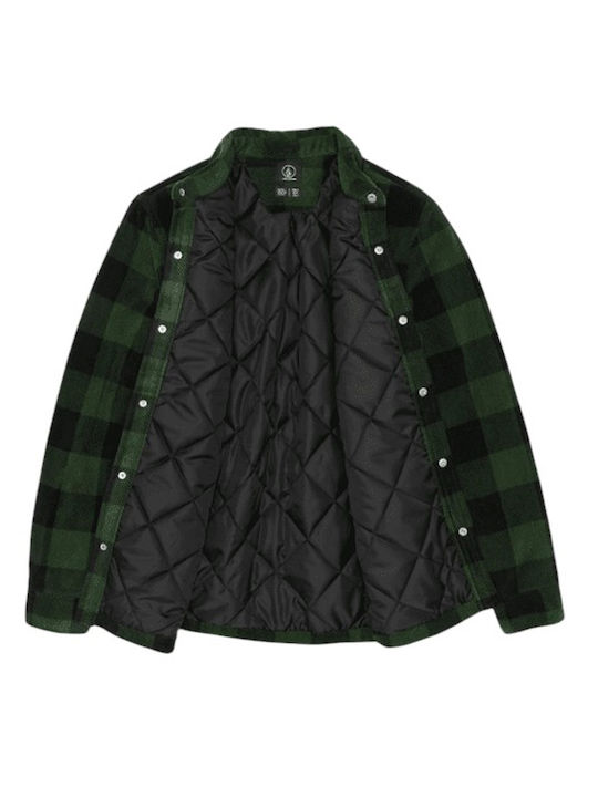 Volcom Overshirt Long-sleeved Shirt Dark Pine