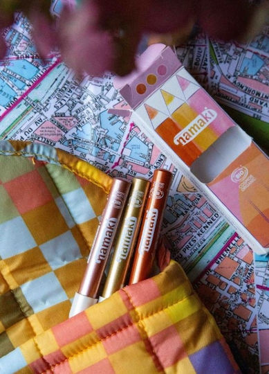 Namaki Set aus 3 Bio-Glitzer-Schminkstiften Sunshine